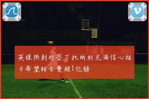 英媒热刺对签下托纳利充满信心纽卡希望转会费超1亿镑